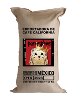 Saco vacío de yute con logo bonito edición